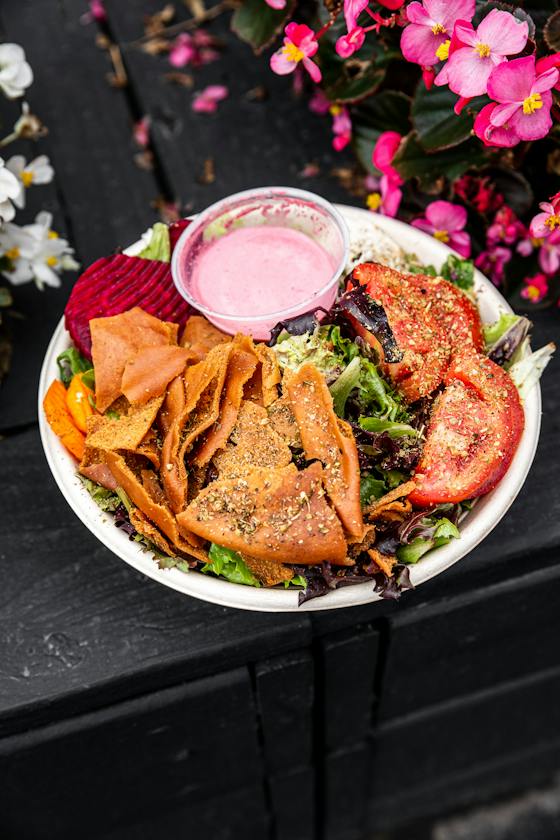 Pomegranate Thyme Fattoush