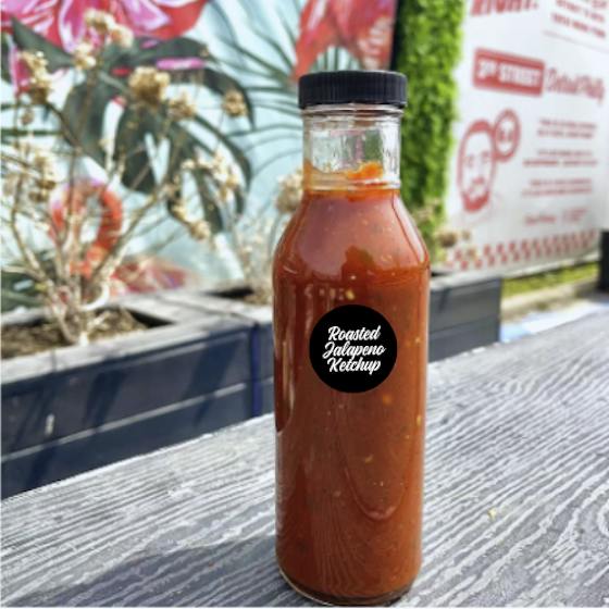 Roasted Jalapeño Ketchup Bottle